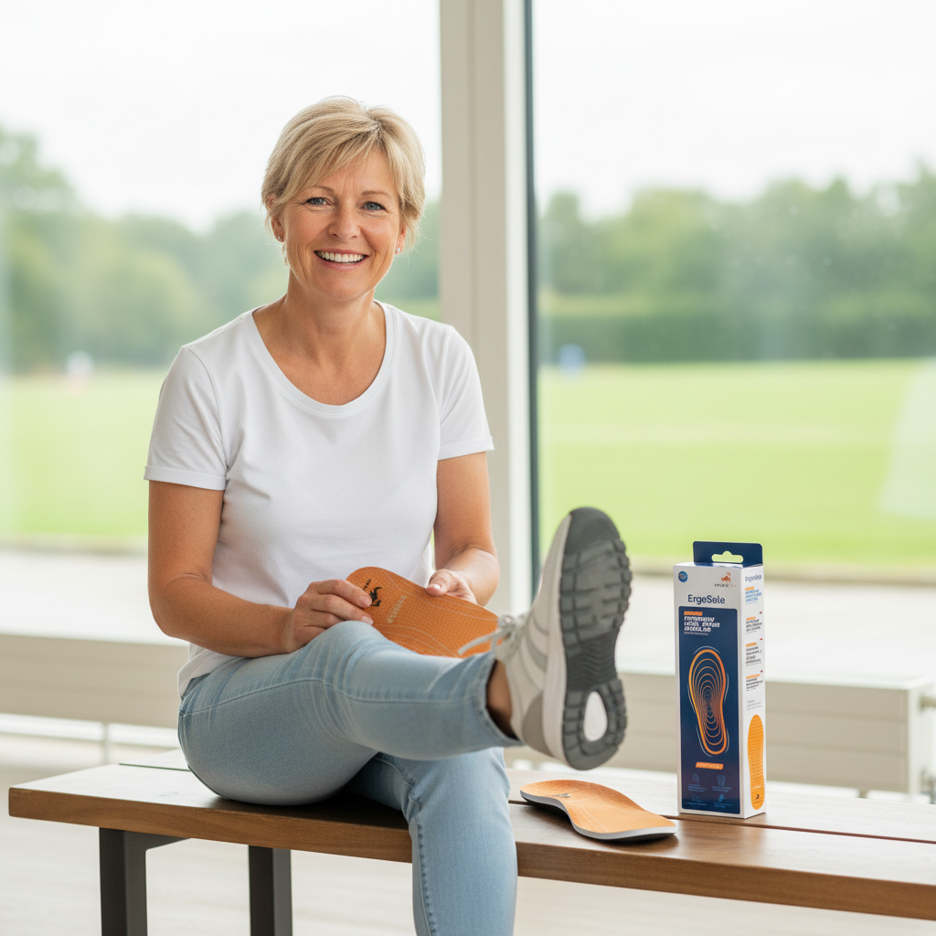 Bracefox® Medical Insoles 'ErgoSole' | 2025 Edition | For Plantar Fasciitis & Heel Pain Relief
