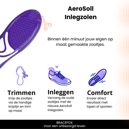 AeroSoll inlegzolen met boog-ondersteuning