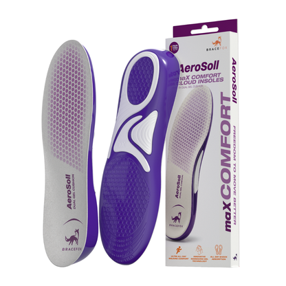 Bracefox AeroSoll dagelijkse inlegzolen voor comfort