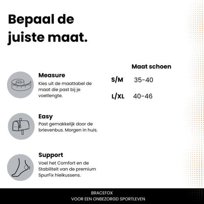 SpurFix gelzool passend in de schoen
