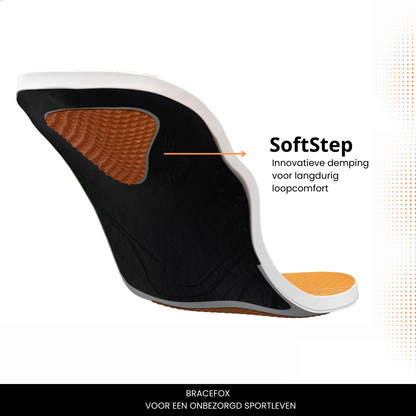 Bracefox® Medical Insoles 'ErgoSole' | 2025 Edition | For Plantar Fasciitis &amp; Heel Pain Relief