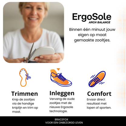 Bracefox® Hielspoor zooltjes - ErgoSole